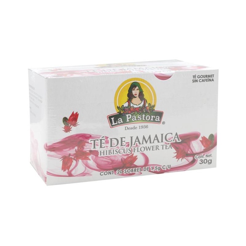 Té de Jamaica Caja 20 Piezas La Pastora 1/20