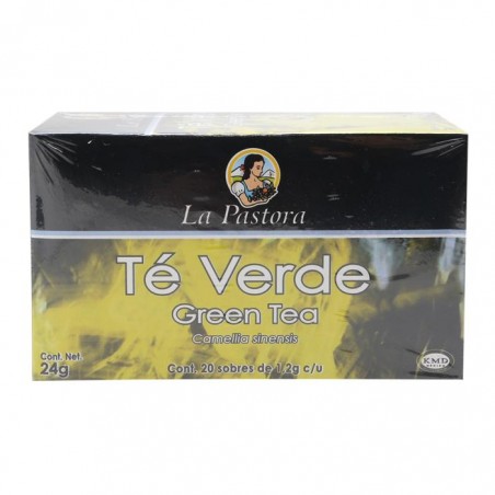 Té Verde Caja 20 Piezas La Pastora 1/20