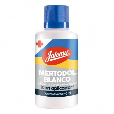 Mertodol Blanco AntisépticoJaloma Frasco 40 Ml