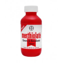 Merthiolate Rojo Antiséptico 60 Ml