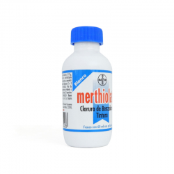 Merthiolate Blanco Antiséptico 60 Ml