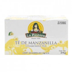 Té de Manzanilla Caja 20 Piezas La Pastora 1/20