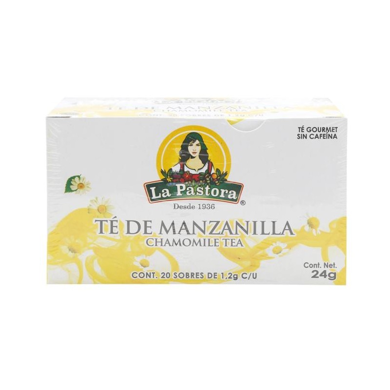 Té de Manzanilla Caja 20 Piezas La Pastora 1/20