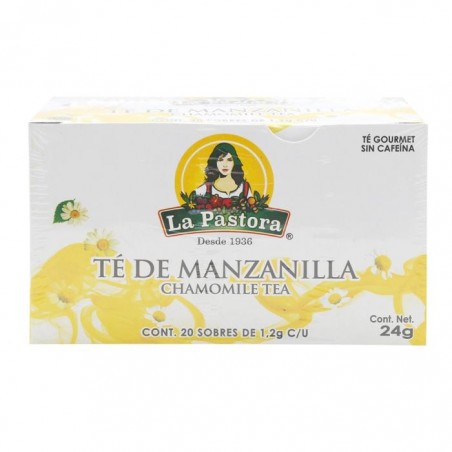 Té de Manzanilla Caja 20 Piezas La Pastora 1/20