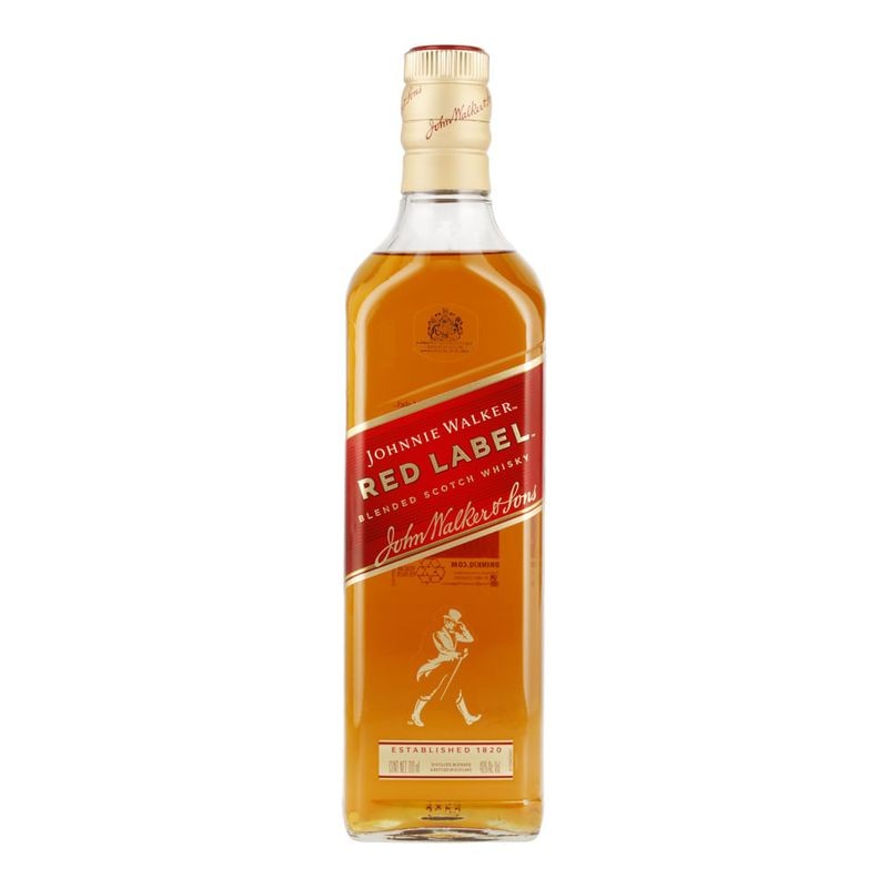 Johnnie Walker Whisky Red Label 700 ml : .com.mx: Alimentos