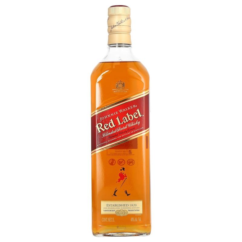 Whisky Red Label Johnnie Walker 1 Lt 1/1 1997