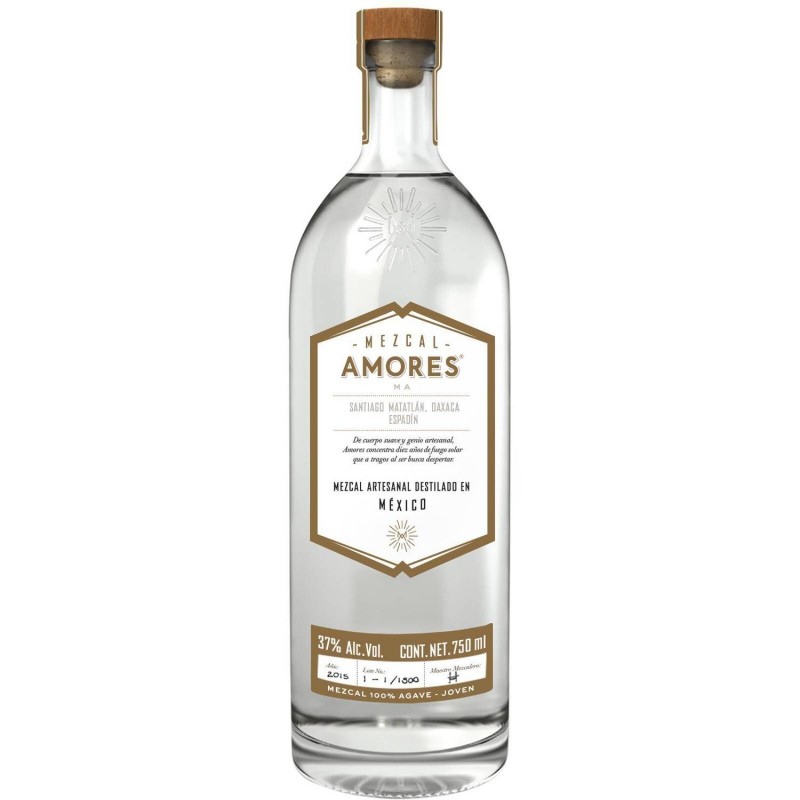 Mezcal Joven Cupreata Amores 750 Ml 1/1 27155