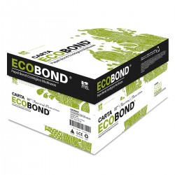 Caja de Papel Reciclado Copamex Ecobond Carta Blanco 75 gr 10/500 Hojas 63463