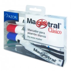 Kit Marcadores Magistral Clásico de Colores 1/4 Piezas 151