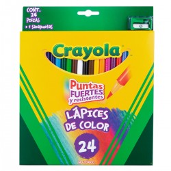 Lápices de Colores Crayola 1/24 Piezas 80460