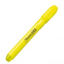 Marcatextos Sharpie Gel Amarillo 1/2 piezas 52188