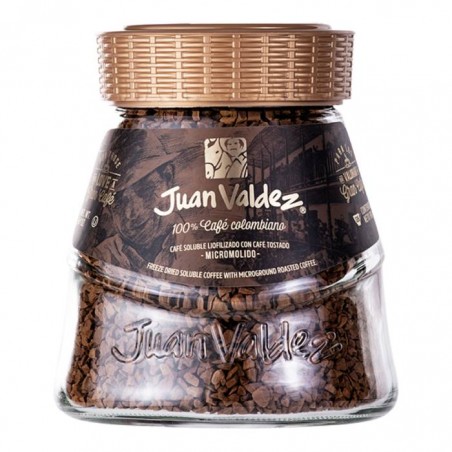 Café Soluble Liofilizado Colombiano Juan Valdez 190 g