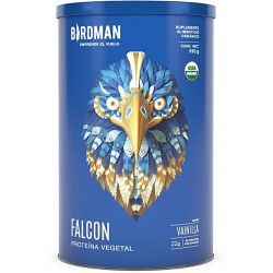 Proteina Vegetal Vegana Orgánica Birdman Falcon Sabor Vainilla 510 Gm