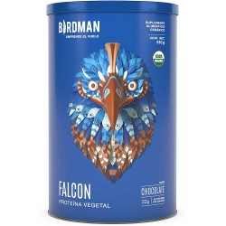 Proteina Vegetal Vegana Orgánica Birdman Falcon Sabor Chocolate 510 Gm