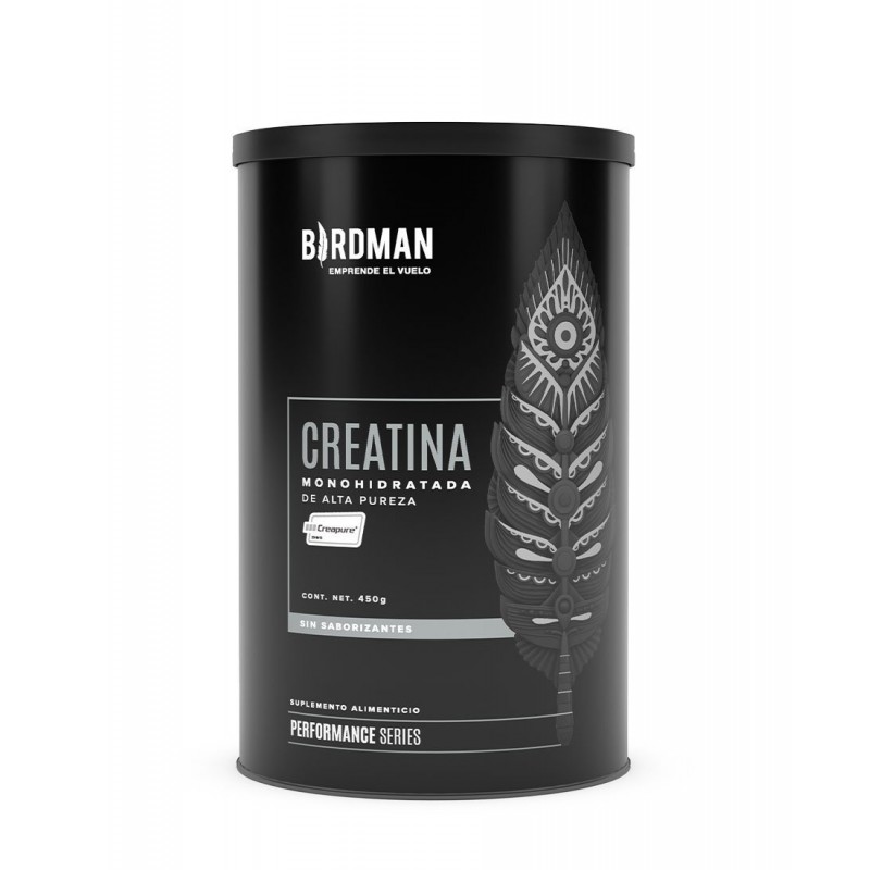 Creatina Monohidratada de Alta Pureza Birdman 450 Gm