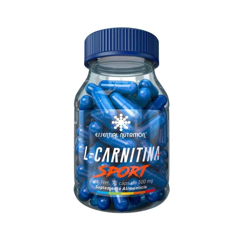 L Carnitina Sport Essential Nutrition 70 Cápsulas