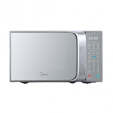 Horno De Microondas Midea 0.7 Pies Cúbicos Plata MMDV07S2DG 1/1 220967