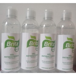 Gel Alcohol Antibacterial Britz 12/500 ml 560001