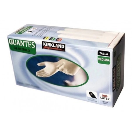 Guantes de Nitrilo Kirkland  Medianos Caja 200 Piezas 1/200 595843