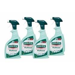 Spray limpiador desinfectante multisuperficies Sanytol 400 ml.