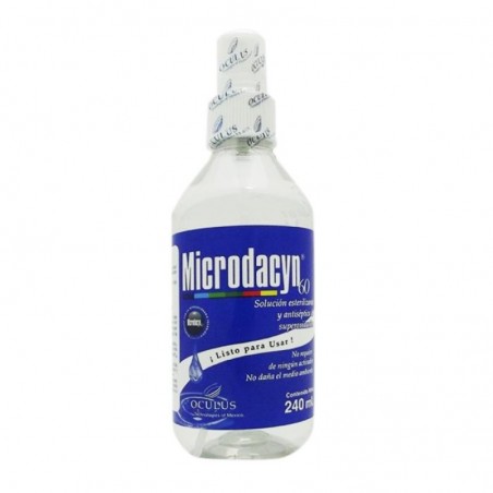 Microdacyn 60 Solución Esterilizante y Antiséptica 240 ml 1/1 40131