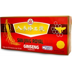 Ginseng Sanjing Royal Jelly Oral 10 X 10 Ml Ampolletas