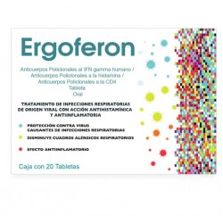 Ergoferon Antigripal con Anticuerpos 20 Tabletas 1/20