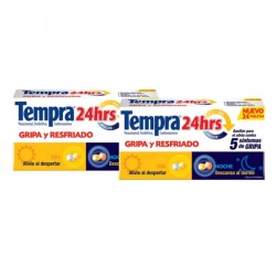 Tempra 24 Hrs Gripa y Resfriado 24 Tabletas
