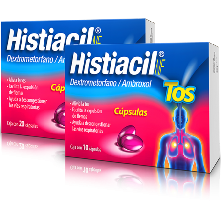 Histiacil NF Antiusivo Oral 20 Capsulas