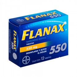 Flanax Analgesico Tabletas 550 Mg 1/12 849734