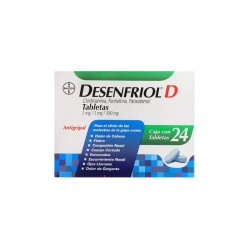 Desenfriol D 2 Mg  / 5 Mg  / 500 Mg   1/24 604038