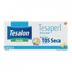 Tesalon Tesaperl Adulto Cápsulas 100 Mg 1/20 491057