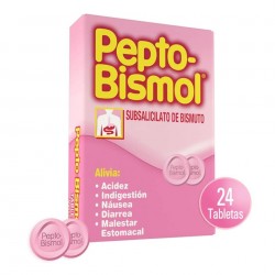 Pepto Bismol Tabletas Masticables 1/24 125803