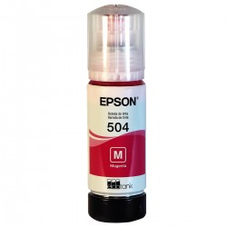 Botella de Tinta Epson EcoTank T504320 AL Magenta