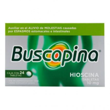 Buscapina Hioscina 10 Mg 1/24 501164