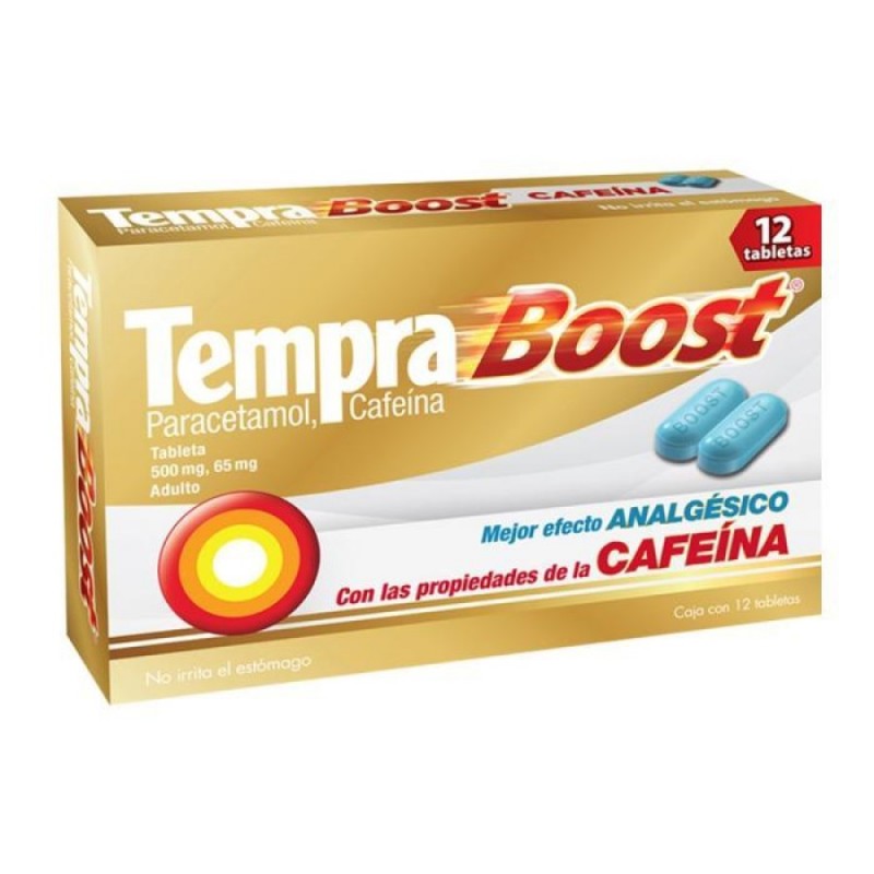 Tempra Boost 500 Mg  /65 Mg Adulto 1/12 871532