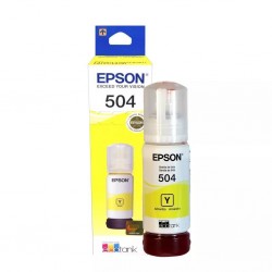 Botella de Tinta Epson EcoTank T504420 AL Amarillo 1/1