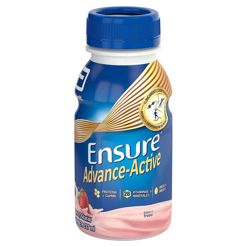 Ensure Advance Active Abbott Sabor Fresa 237 Ml 1/16 212885