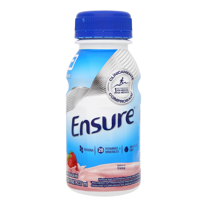 Ensure Abbott Sabor Fresa 237 Ml 1/16 105023