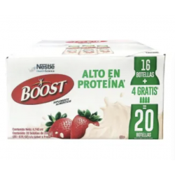 Suplemento Alimenticio Boost Alto en Proteina Sabor Fresa 237 Ml 1/20 005614