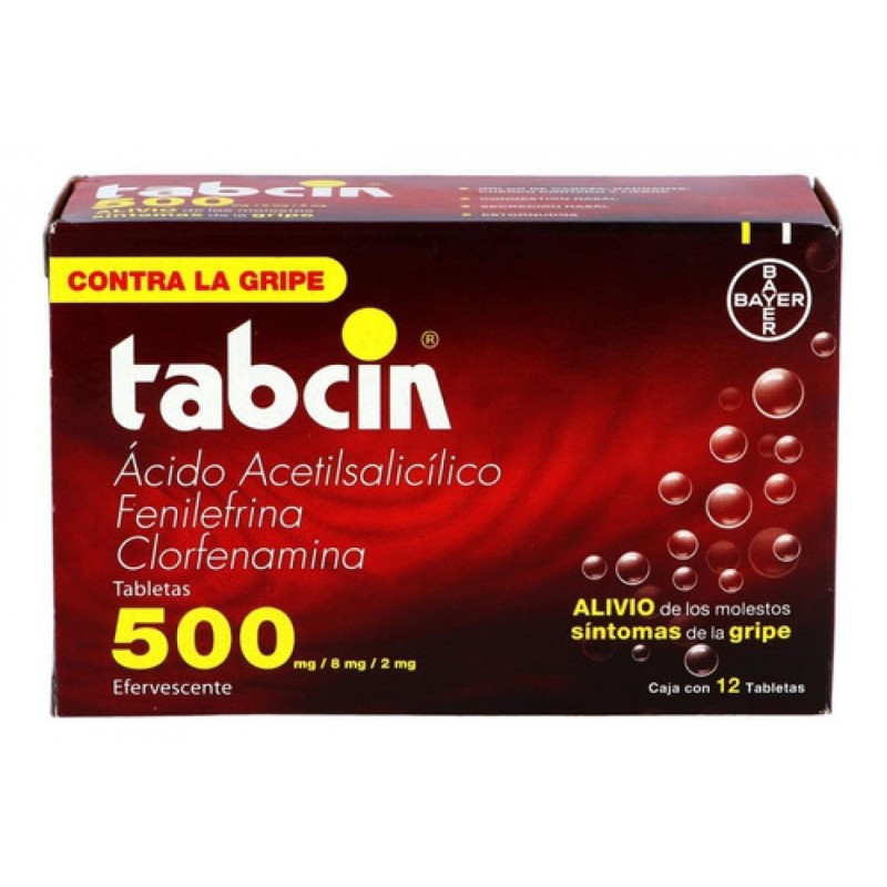 Tabcin 500 Antigripal Efervescentes 1/12 485408