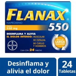 Flanax 550 Analgésico Antiinflamatorio 1/24 498873