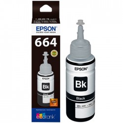 Botella de Tinta Epson EcoTank T664120 AL Negro