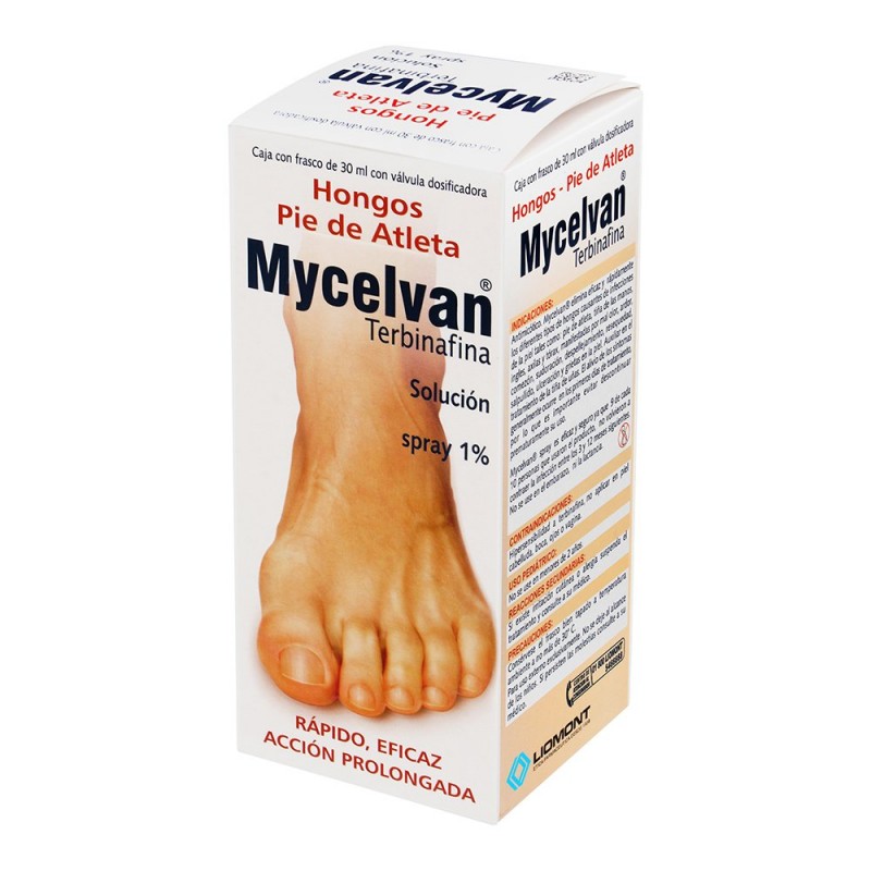 Mycelvan 0.888 Gm Cutaneo 30 Ml Spray