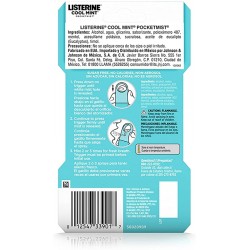 Enjuague Bucal Listerine Pocketmist Spray Cool mint 7.7 Ml 1/1 339017