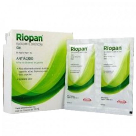 Riopan Gel en Sobres 1/20 Piezas 279304