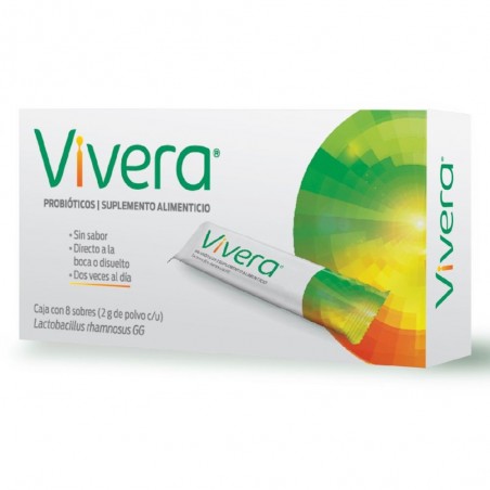 Suplemento Alimenticio Vivera 2 g de Polvo c/u 1/8 Sobres 822273