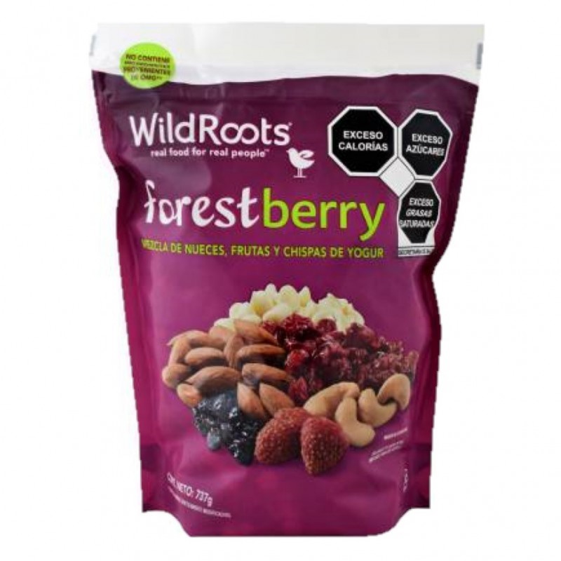 MEZCLA FOREST BERRY DE FRUTOS SECOS WILD ROOTS 737 G 1/1 125025