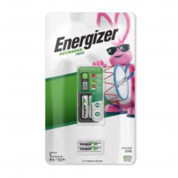 CARGADOR DE PILAS + 2 PILAS AA + 2 PILAS AAA ENERGIZER 1/4 162548