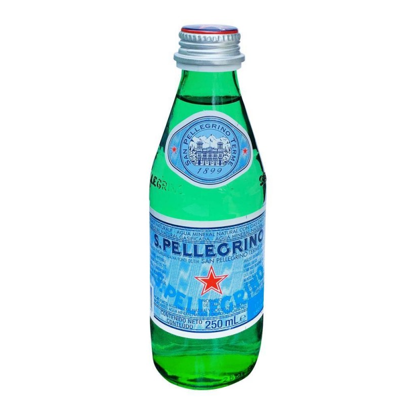 AGUA MINERAL S. PELLEGRINO 24/250 ML 1/24